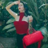 RED RIVIERA MINI DUFFLE