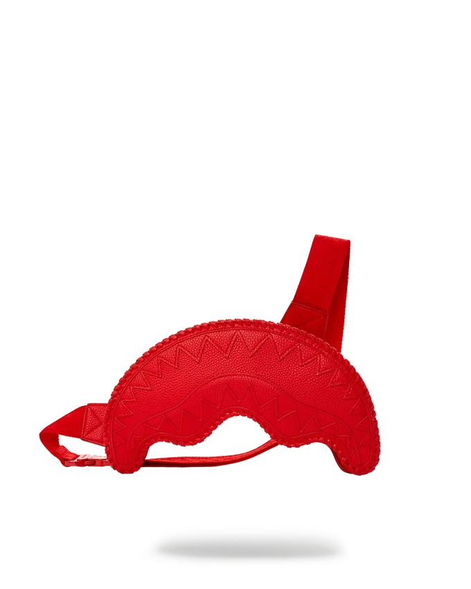 RED RIVIERA SHARKMOUTH CROSSBODY