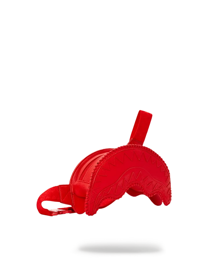 RED RIVIERA SHARKMOUTH CROSSBODY