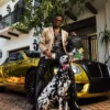 RICHIE RICH PAINT THE SHARK GOLD BACKPACK