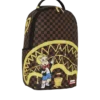 RICHIE RICH PAINT THE SHARK GOLD BACKPACK