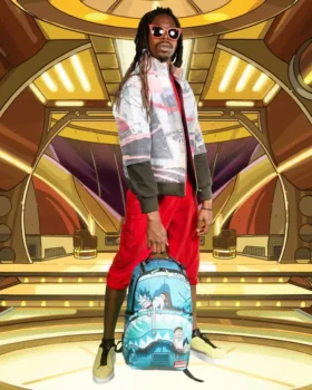 RICK & MORTY NAPSACK BACKPACK (DLXR)