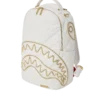 RIVIERA LE BLANC GOLD CHAIN SHARK BACKPACK (DLXV)