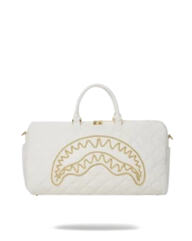 RIVIERA LE BLANC GOLD CHAIN SHARK DUFFLE