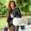 RIVIERA LE BLANC GOLD CHAIN SHARK DUFFLE