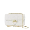 RIVIERA LE BLANC GOLD CHAIN SHARK HANDBAG