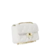 RIVIERA LE BLANC GOLD CHAIN SHARK HANDBAG