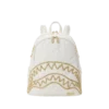 RIVIERA LE BLANC GOLD CHAIN SHARK SAVAGE BACKPACK