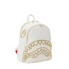 RIVIERA LE BLANC GOLD CHAIN SHARK SAVAGE BACKPACK