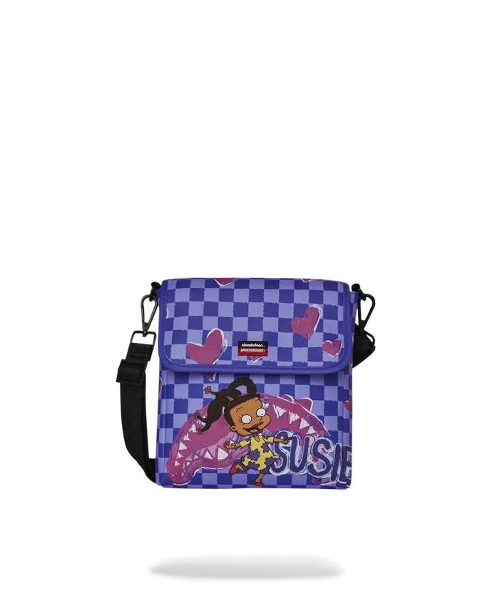 RUGRATS SUSIE CRAYON SHARK MESSENGER SLING