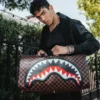 SAWTOOTH SHARKS IN PARIS DUFFLE