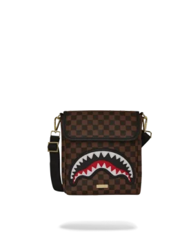 SAWTOOTH SHARKS IN PARIS MESSENGER SLING