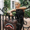 SAWTOOTH SHARKS IN PARIS TRAVEL BAG