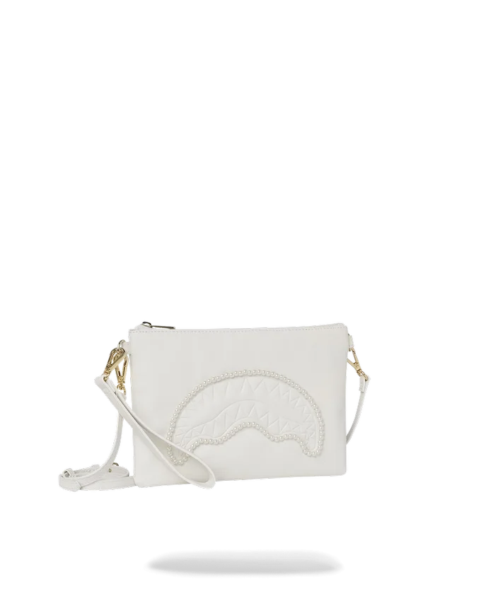 SECRET LIFE OF PEARLS CROSSOVER CLUTCH