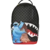 SESAME STREET COOKIE MONSTER SNACK ATTACK DLXSV BACKPACK