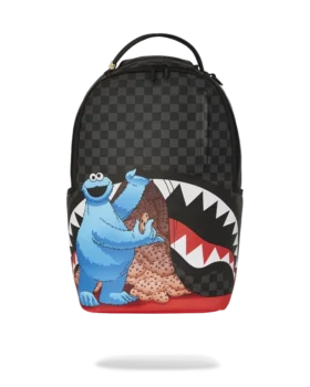SESAME STREET COOKIE MONSTER SNACK ATTACK DLXSV BACKPACK