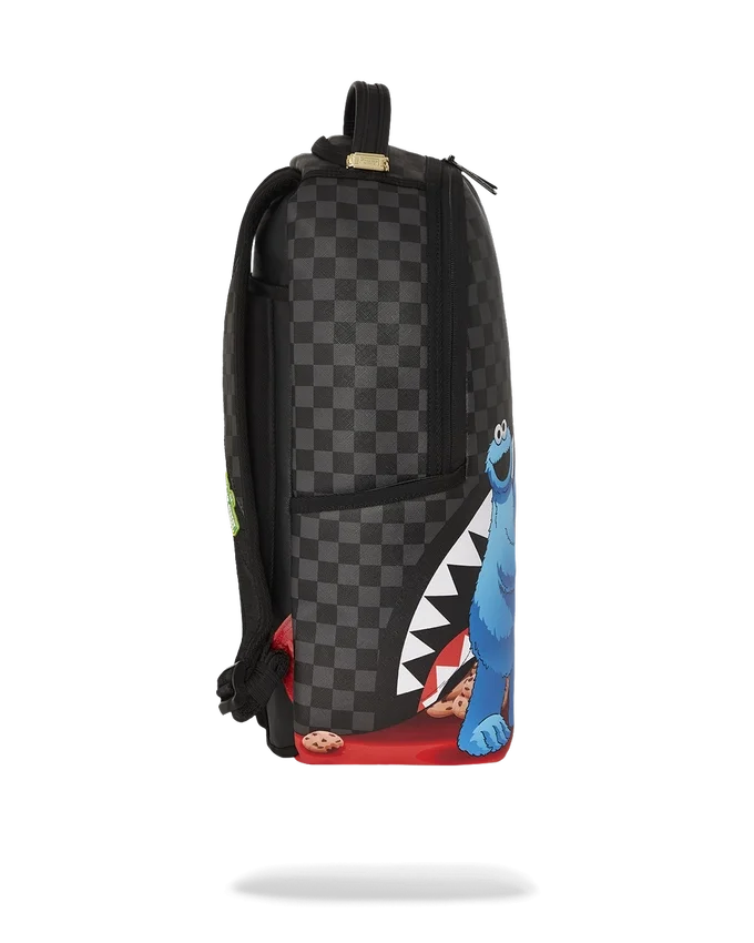 SESAME STREET COOKIE MONSTER SNACK ATTACK DLXSV BACKPACK