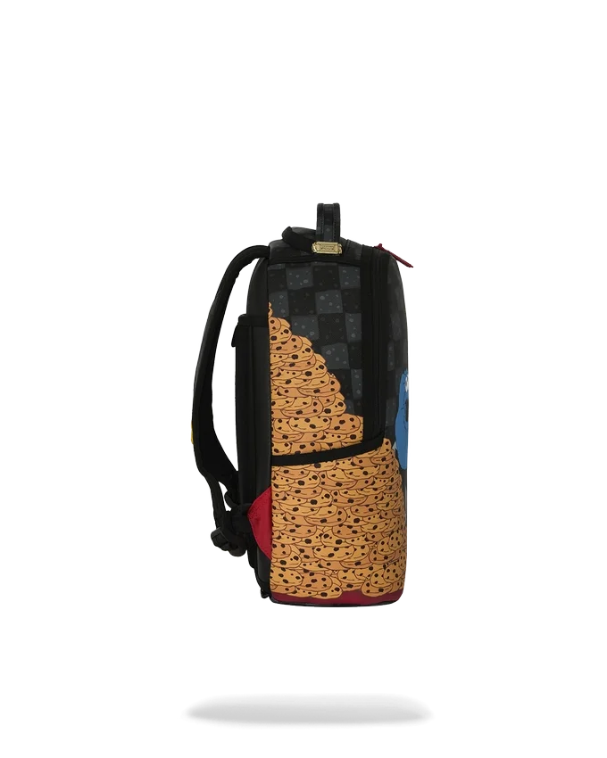 SESAME STREET COOKIE MONSTER STACK EM HIGH MINI DLX BACKPACK