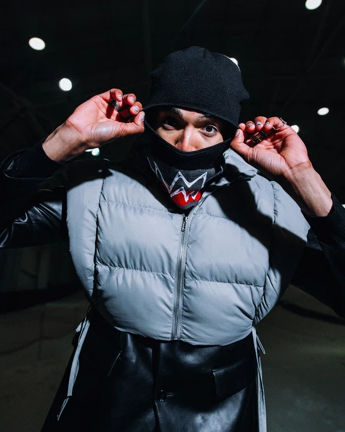 SEWN SHUT SKI MASK