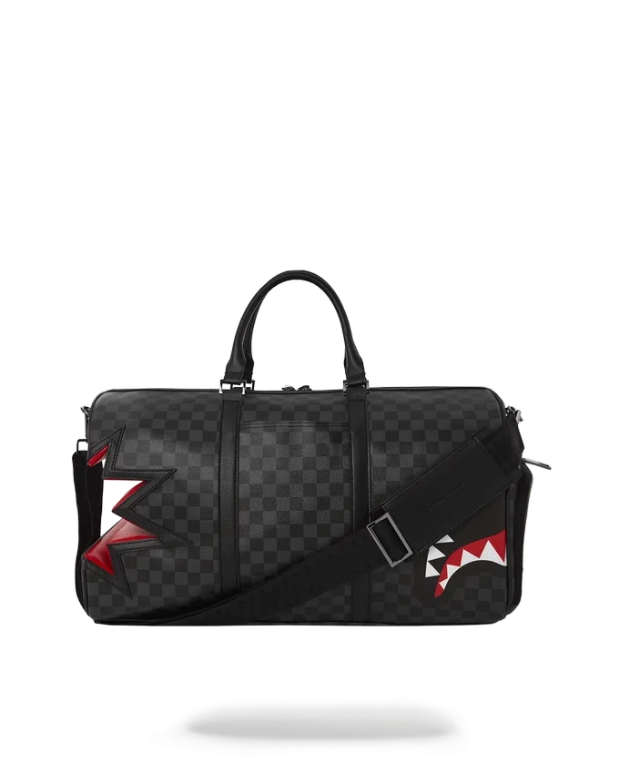 SHARK BITE SHARKS IN PARIS GRAY DUFFLE
