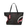 SHARK BITE SHARKS IN PARIS GRAY TOTE