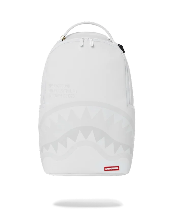 SHARK CENTRAL BACKPACK WHT/WHT (DLXV)