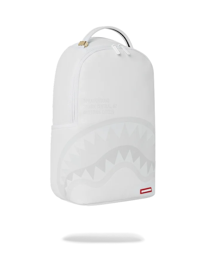 SHARK CENTRAL BACKPACK WHT/WHT (DLXV)