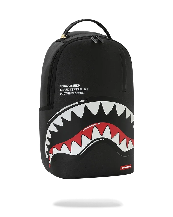 SHARK CENTRAL BUBBLE SHARK (BLK) BACKPACK