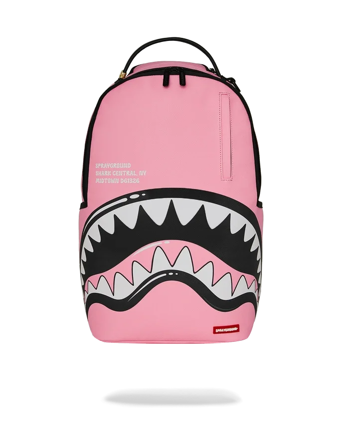 SHARK CENTRAL BUBBLE SHARK (PINK) BACKPACK