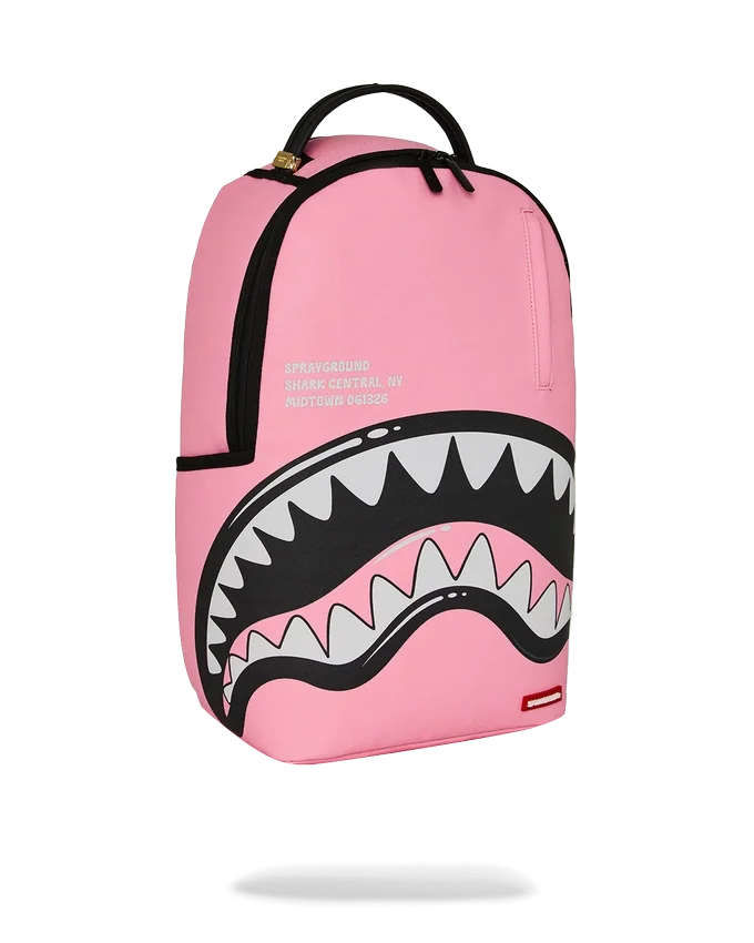 SHARK CENTRAL BUBBLE SHARK (PINK) BACKPACK