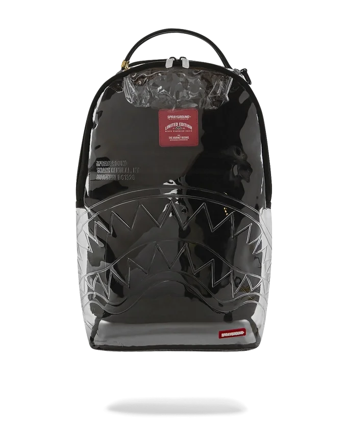 SHARK CENTRAL - CLEAR BACKPACK