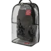 SHARK CENTRAL - CLEAR BACKPACK