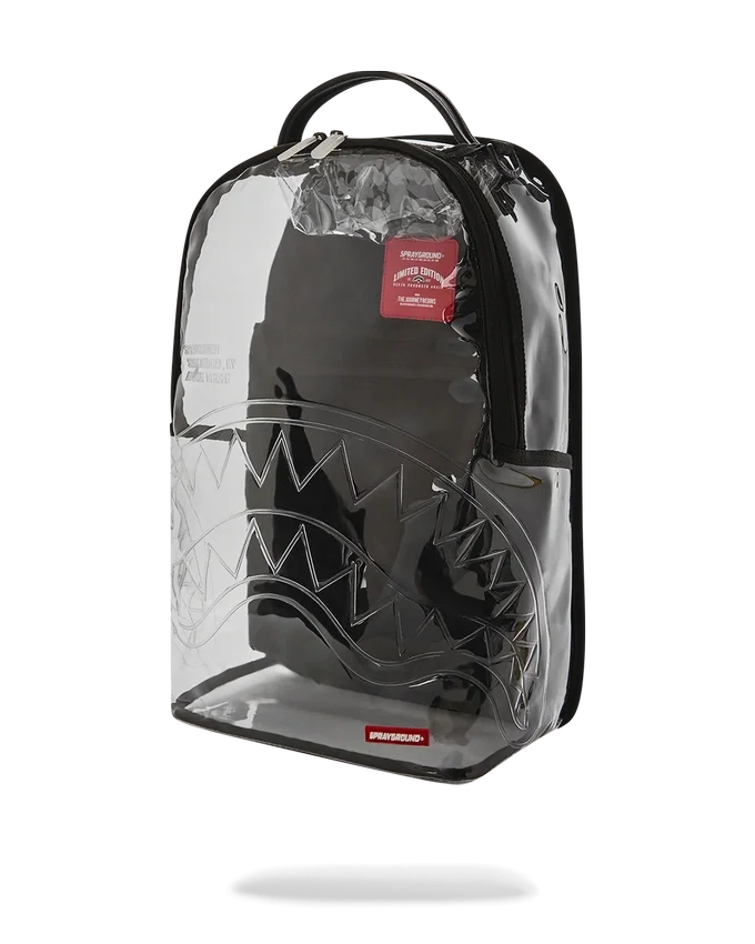 SHARK CENTRAL - CLEAR BACKPACK