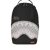 SHARK CENTRAL CREAM BLACK CHECK BACKPACK