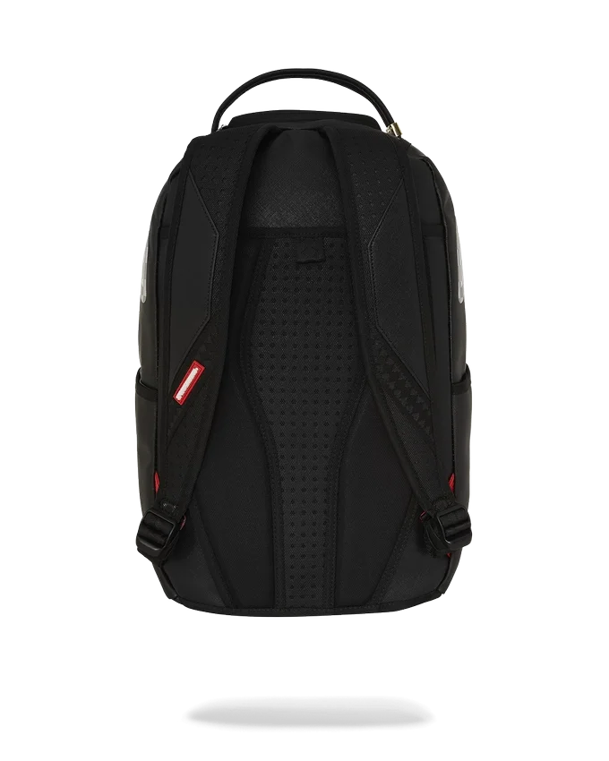 SHARK CENTRAL CREAM BLACK CHECK BACKPACK