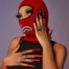 SHARK CENTRAL SKI MASK (RED)