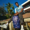 SHARK CHECK (BLUE) HILLS BACKPACK
