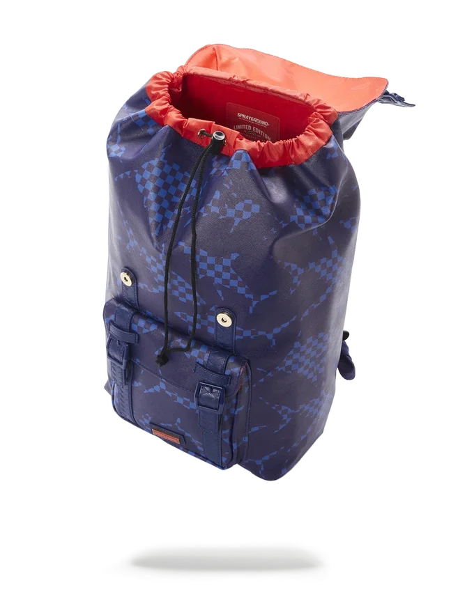 SHARK CHECK (BLUE) HILLS BACKPACK