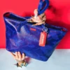 SHARK CHECK (BLUE) TOTE