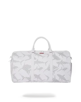 SHARK CHECK (WHITE) DUFFLE
