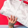 SHARK CHECK (WHITE) DUFFLE