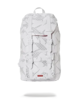 SHARK CHECK (WHITE) HILLS BACKPACK