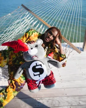 SHARK FRIENDS MONEYBEAR TEDDYBEAR BACKPACK