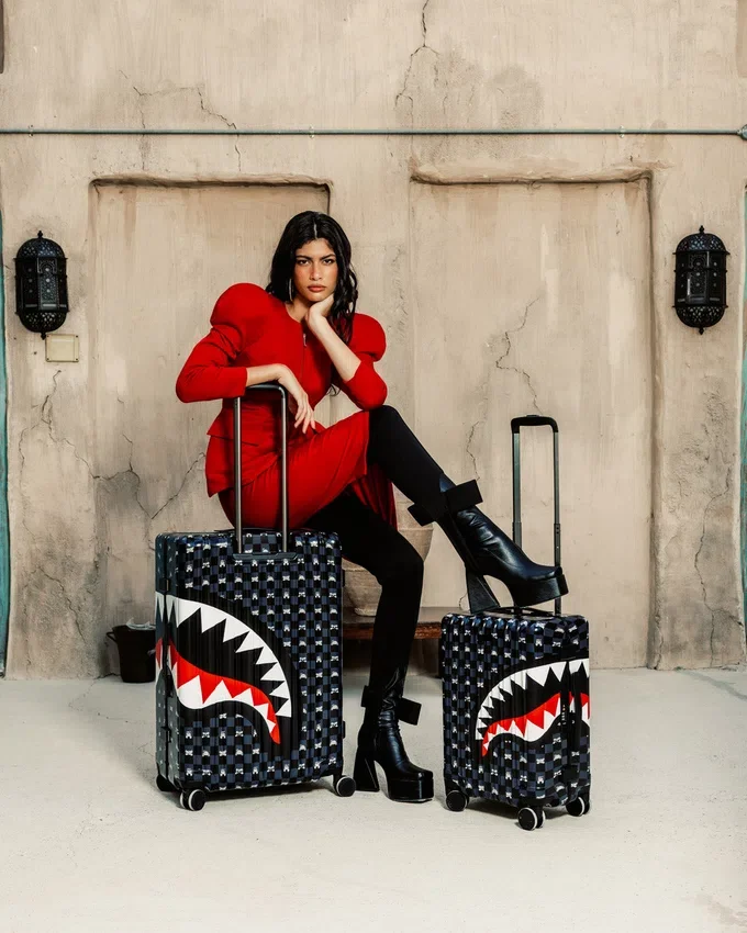 SHARK MOB HIDEOUT CARRY-ON LUGGAGE