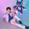 SHARKCLUB ELECTRONICA MONEYBEAR TEDDYBEAR BACKPACK