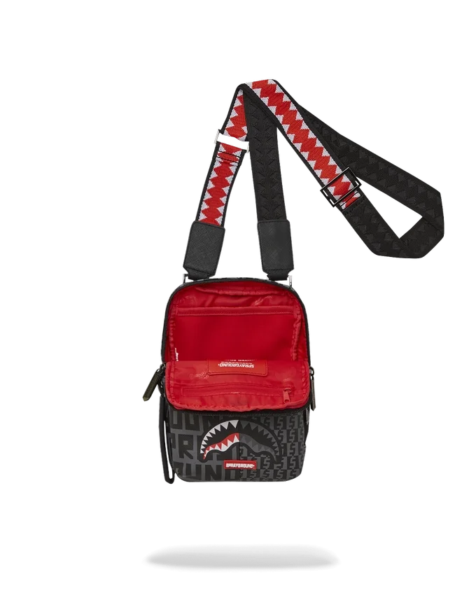 SHARKFINITY STEALTH PILOT MESSENGER SLING BAG