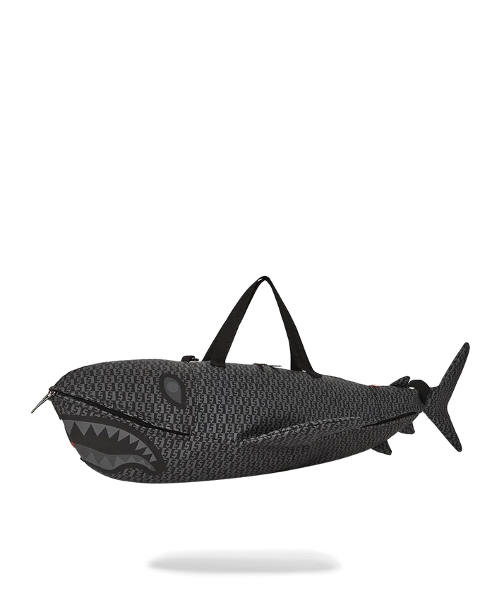 SHARKFINITY STEALTH PILOT SHARK SHAPE DUFFLE