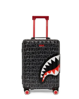SHARKFINITY STEALTH PILOT SHARKNAUTICS HARDSHELL CARRY-ON LUGGAGE
