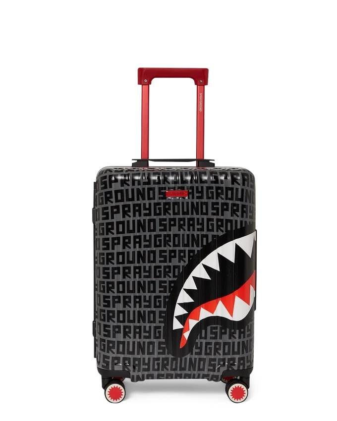 SHARKFINITY STEALTH PILOT SHARKNAUTICS HARDSHELL CARRY-ON LUGGAGE