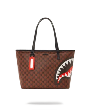 SHARKS AND SKULLS TOTE